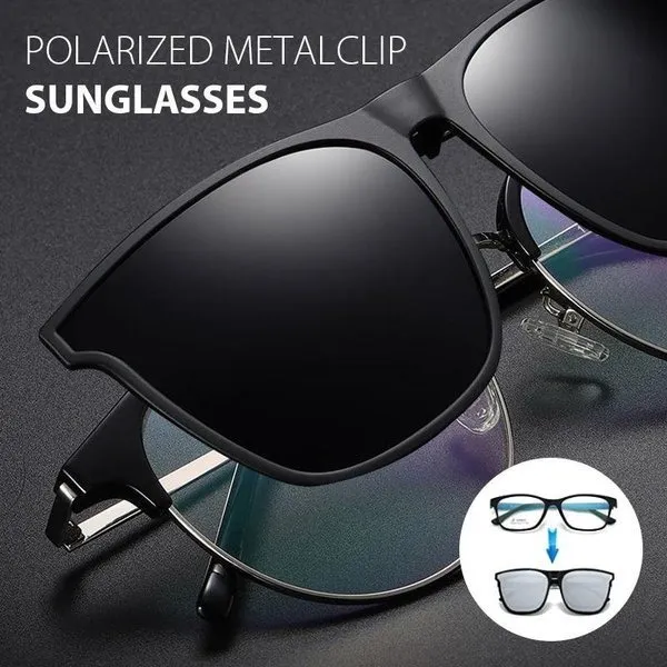 🔥Hot Sale🔥New Polarized Clip-on Flip Up Sunglasses